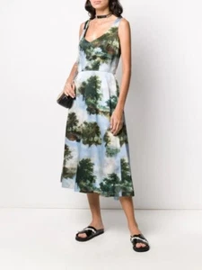 Comme Des Garcons A Line Landscape Sleeveless Dress Women's Dress Medium - $1885 - Picture 1 of 11
