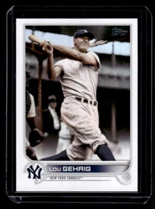 2022 Topps Update Lou Gehrig Legend Variation #US4 - Picture 1 of 2
