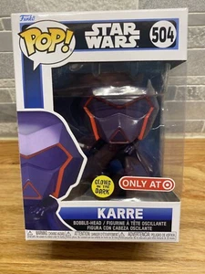 Funko POP! KARRE #504 Star Wars Glow in the Dark Target Exclusive JUNE - Picture 1 of 6