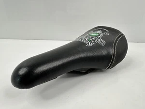 DK Bicycle Co BMX Seat Saddle Owl Keys Black - Picture 1 of 7