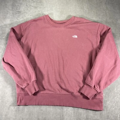 Sudadera The North Face Mujer Extra Pequeña XS Púrpura Cuello Redondo Manga Larga Foto 1 de 4