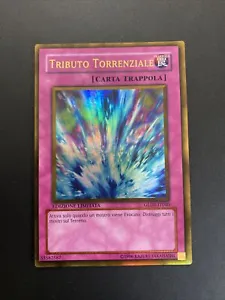 Yu Gi Oh Tribute Torrential Gld1-it040 Ultra Rare Gold Ita Edition Limited NM - Picture 1 of 4