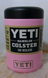 Yeti Power Pink Rambler 12 oz Colster Can Insulator Limited Edition - Bild 1 von 15