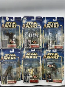 Star Wars Attack Of The Clones 6 Figure Lot 3.75in Free Ship - Picture 1 of 13