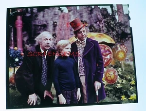 Willy Wonka Chocolate Factory original 4x5 transparency Gene Wilder Warner Bros - Picture 1 of 1