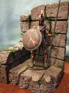 Custom Ruins Diorama for Boss Fight / Zombie Lab / Marauder 1/18 Action Figure - Picture 1 of 4