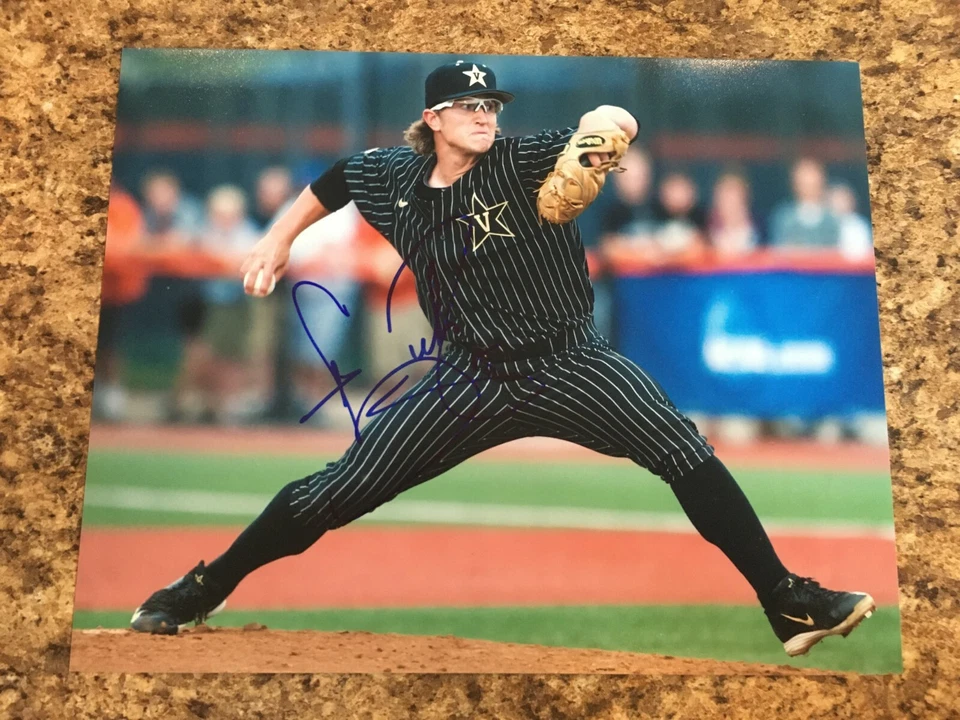 Foto autógrafa firmada por Carson Fulmer 8x10 de los Medias Blancas de Chicago Foto 1 de 1