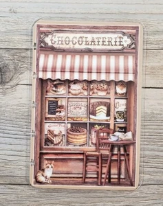 Marcador de cartulina de café y chocolate Stamperia para planificadores de discos TUL Arc 8 #2 - Imagen 1 de 3
