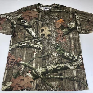 Mossy Oak Shirt Mens Size XL Brown Mossy Oak Break Up Camo - Picture 1 of 11