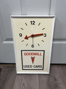 Vintage Pontiac Goodwill Gebrauchtwagen Uhr - Bild 1 von 2