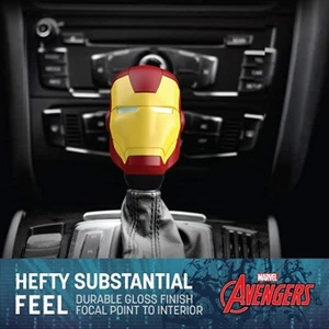Marvel Iron-Man Universal Avengers Shift Knob Car Iron Man MVL-0404 Helmet Head - Picture 1 of 6