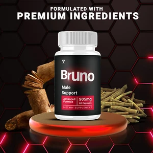 (1 Pack) Bruno Maximum Performance Supplement Bruno Premium Pills (60 Capsules) - Picture 1 of 6