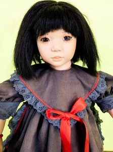 Muñeca Artista Anette Himstedt Shireem 65cm Vinilo 1991/92 con Certificado Coleccionista - Imagen 1 de 7