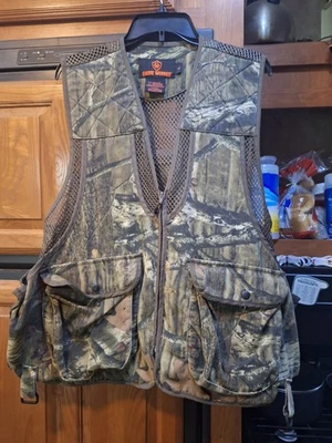 Chaleco de tiro de caza camuflado Game Winner en talla grande para hombre. Usado en excelente estado. Gorpcore Foto 1 de 4