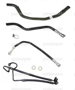 Set of 4 Power Steering Hoses REIN/COHLINE/URO for BMW 325Ci 325i 330Ci - Picture 1 of 1