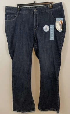 NEW Lee Riders Jeans Bootcut womens sz 24W Midrise slender Stretch No gap waist - Image 1 of 4