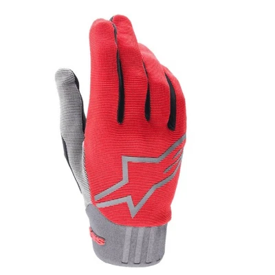 Alpinstars A-Dura Full Finger MTB Cycling Gloves -Red - Image 1 of 3