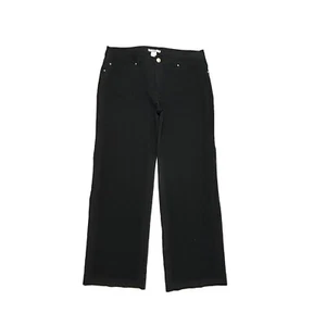 Vertigo Wide Leg Women's size 14 Black Denim Jeans - Picture 1 of 3