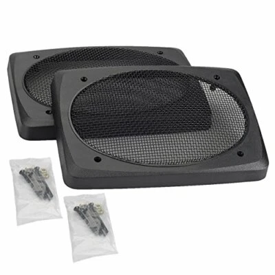 Parrillas de altavoz Magnadyne 6" x 9" con malla de alambre negro G69D-PAR  Foto 1 de 2