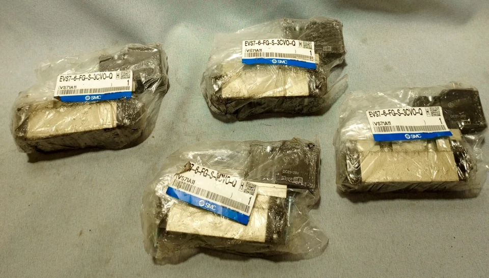 Lote de 4 SMC EVS7-6-FG-S-3CV0-Q Foto 1 de 3