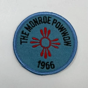 Parche bordado 1966 The Monroe Powwow BSA Boy Scouts - Imagen 1 de 2