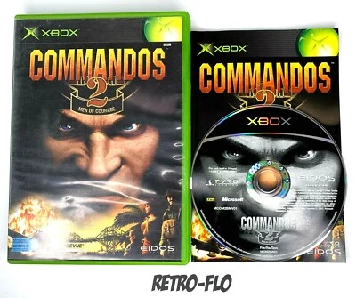 Commandos 2 Men Of Courage - Game Microsoft Xbox - Complete Mint - Pal - Image 1 of 2