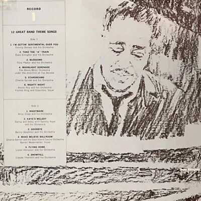 12 GREAT BAND THEME SONGS "RECORD 1 / Immortal Jazz Masterpieces" Vinyl LP - Image 1 of 4