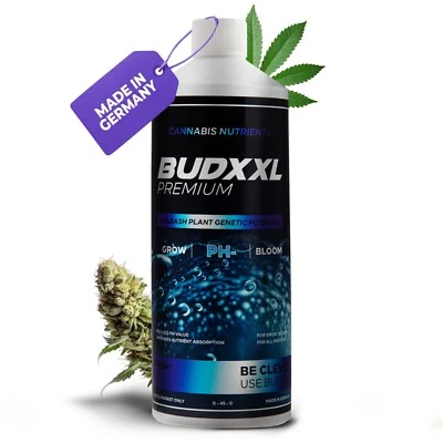 BUDXXL PH-Minus für Cannabis-Grow - Phosphor-Dünger zum pH senken - 1 Liter - Bild 1 von 4