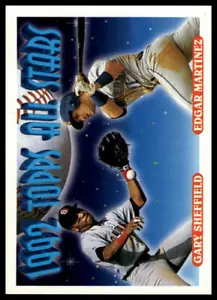 1993 Topps #403 Gary Sheffield / Edgar Martinez Inaugural Rockies - Bild 1 von 2