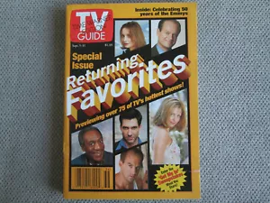 TV GUIDE 1998 September 5-11 Returning Favorites 50 Hottest TV Special Edition - Picture 1 of 8