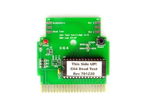 C64 Dead Test Cartridge, Reparatur Diagnose Cartridge für Commodore 64 C64C - Bild 1 von 2