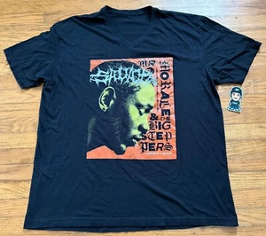 NEW 2022 KENDRICK LAMAR BIG STEPPERS BLACK SHIRT TEE MUSIC CONCERT TOUR RAP XL - Picture 1 of 5