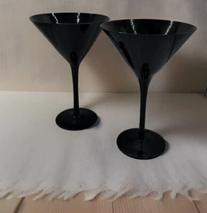 Bicchieri Martini Midnight Blackware nuovi con etichetta ottimo regalo - Foto 1 di 9