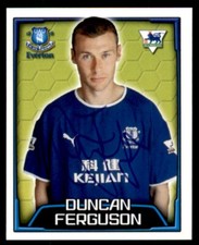 Merlin’s F.A. Premier League 04 - Duncan Ferguson Everton No. 222