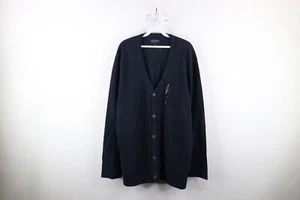 New Banana Republic Mens XL Monogram Lightweight Thermal Knit Cardigan Sweater - Picture 1 of 9