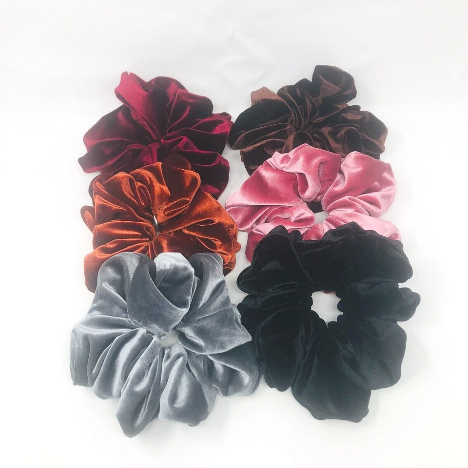 Scrunchie Hair Tie ,Ponytail, Soft- Handmade Velvet Scrunchie - Image 1 of 1