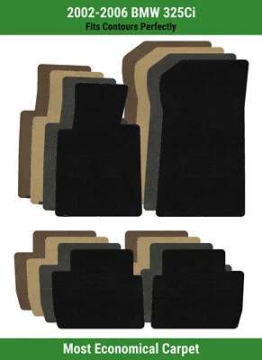 Alfombrillas Lloyd Velourtex fila delantera y trasera para BMW 325Ci 2002-2006  Foto 1 de 4