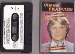 RARE K7 AUDIO CLAUDE FRANCOIS-comme d'habitude-COMET 1397-FRENCH - Picture 1 of 1