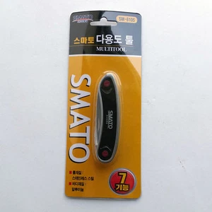 Outdoor 7 in 1 Multi Tools Screwdriver Scissors Bottle Opener Saw Pliers Phillip - Picture 1 of 4