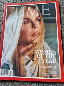 Time magazine 10th March 2025 Women of the Year: Nicole Kidman New film women - Picture 1 of 13