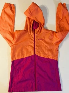 Columbia Omni-Shield Women’s XL Orange Pink Full Zip Vented Windbreaker Jacket - Picture 1 of 9