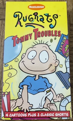 Rugrats Tommy Troubles VHS-Rare Vintage-SHIPS N 24 HOURS - Image 1 of 4