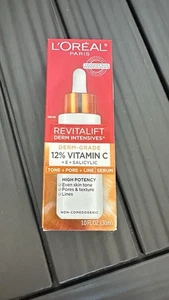 Loreal Revitalift Derm Intensives 12% Vitamin C + E + Salicylic Derm-Grade *NIB* - Picture 1 of 1