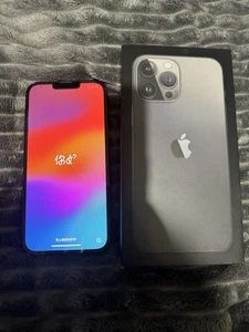 iPhone 13 Pro Max Graphite 256GB Unlocked - Picture 1 of 8