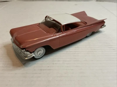 1959 Buick Invicta Dealer Promo Model Car 1/25  Rose & White (82)￼￼ - Image 1 of 4