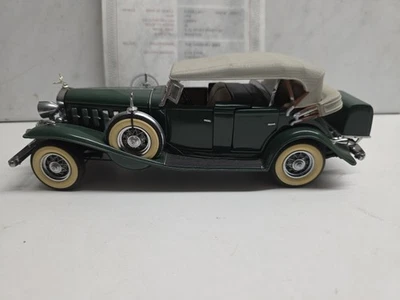  Cadillac Phaeton V16 1932 verde/beige 1:24 Danbury como nuevo - raro - buen estado  Foto 1 de 4