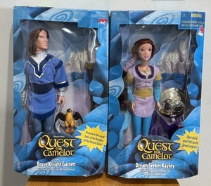 Quest for Camelot Dream Seeker Kayley & Brave knight Garrett 12" Figur Lot 1997 - Bild 1 von 9