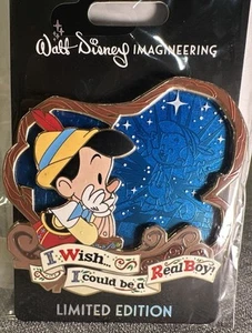 2022 Disney D23 Expo WDI MOG I Wish Pinocchio Pin Limited Edition LE 300 - Picture 1 of 2