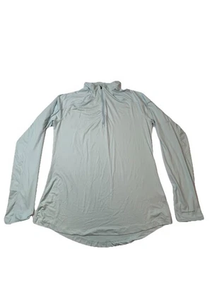 Columbia Omni Wick Long Sleeve Pullover Womens Large Light Blue Lightweight Top - Image 1 of 4
