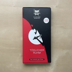 CULINARIO MORTALE® – Tödlicher Ruhm - Krimidinner für Zuhause für 5 bis 8 Person - Bild 1 von 2